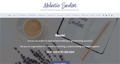 Desktop Screenshot of melaniesaxtononline.com